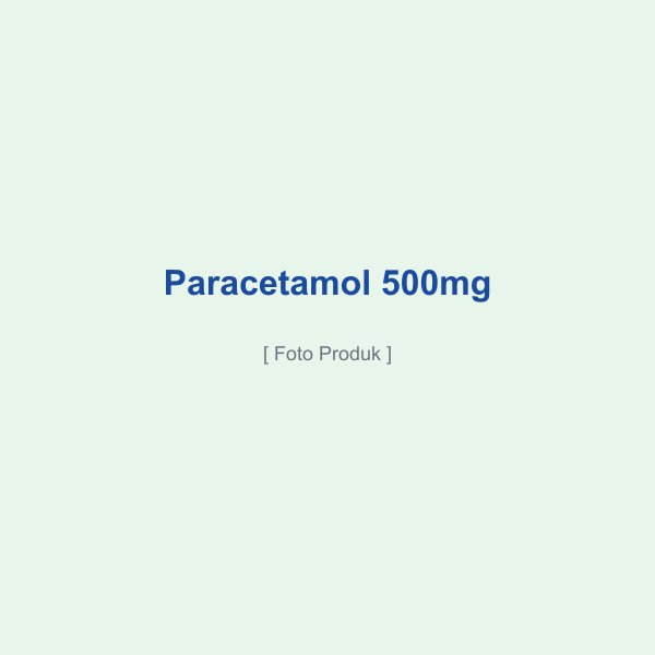 Paracetamol 500mg
